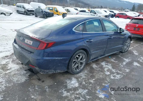 2020 Hyundai Sonata Sel из США, поврежденный, VIN 5NPEF4JA9LH008950